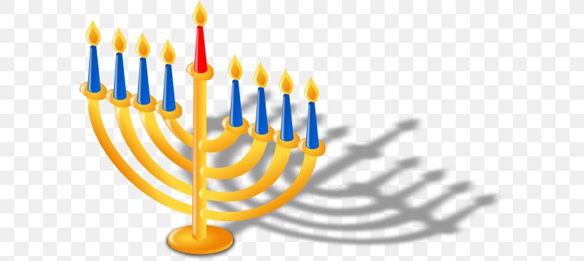 Hanukkah Menorah Judaism Clip Art, PNG, 600x367px, Hanukkah, Candle, Candlestick, Dreidel, Holiday Download Free