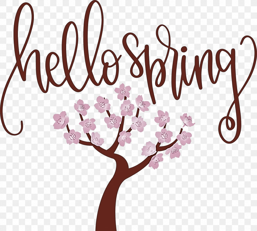 Hello Spring Spring, PNG, 3000x2705px, Hello Spring, Calligraphy, Cut Flowers, Floral Design, Spring Download Free
