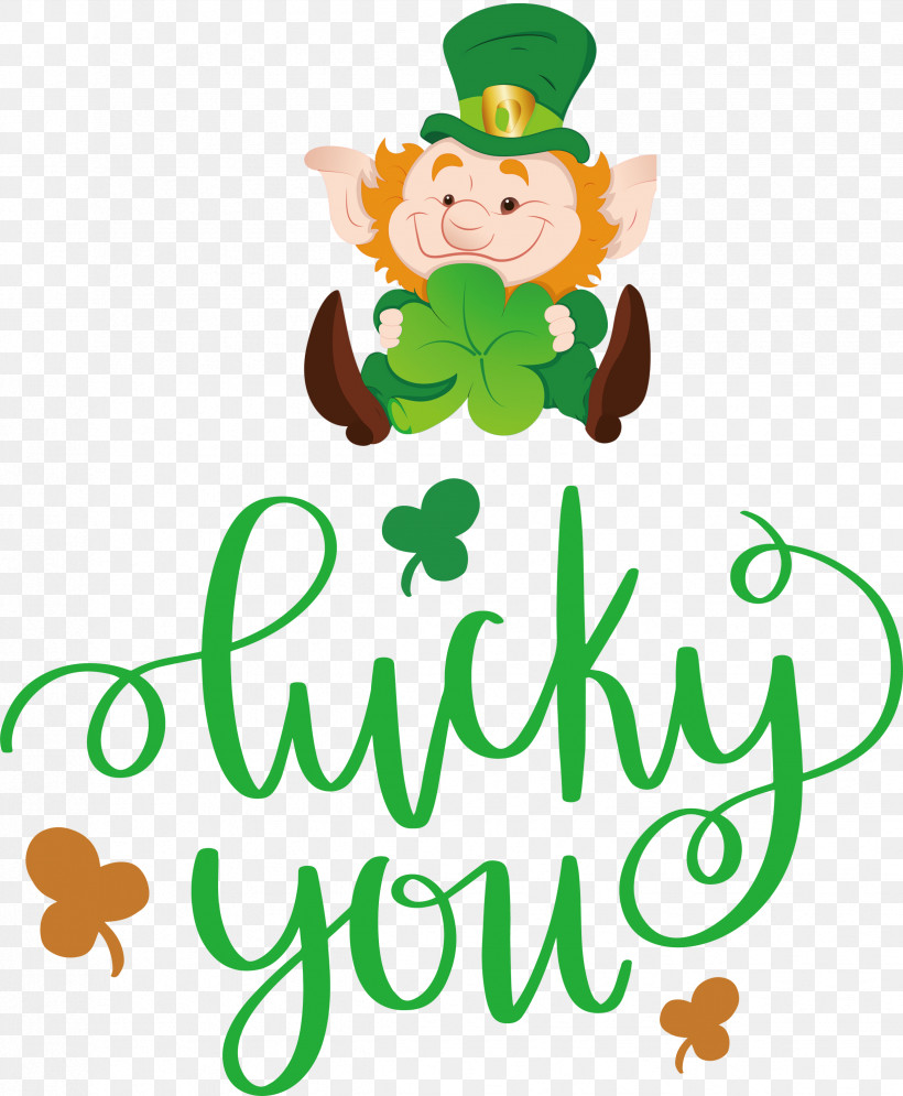 Lucky You Patricks Day Saint Patrick, PNG, 2472x3000px, Lucky You, Cartoon, Irish People, Leprechaun, March 17 Download Free