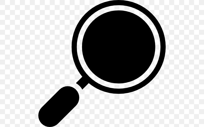 Magnifying Glass Zoom Lens Clip Art, PNG, 512x512px, Magnifying Glass, Black, Black And White, Glass, Monochrome Photography Download Free