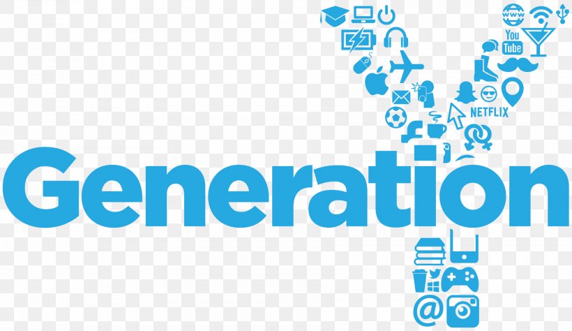 Millennials Generation X Marketing Logo, PNG, 1804x1044px, Millennials, Area, Blue, Brand, Business Download Free