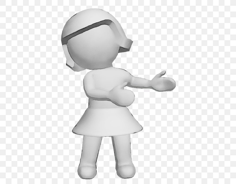 Cartoon Figurine Animation Gesture Finger, PNG, 640x640px, Watercolor, Animation, Cartoon, Figurine, Finger Download Free