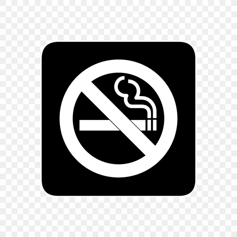 Smoking Ban Sign Tobacco Smoking Clip Art, PNG, 884x883px, Smoking, Black And White, Brand, Cigarette, Emblem Download Free