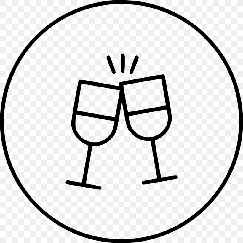 Cheers Icon, PNG, 980x980px, Icon Design, Area, Black And White, Drawing, Human Behavior Download Free
