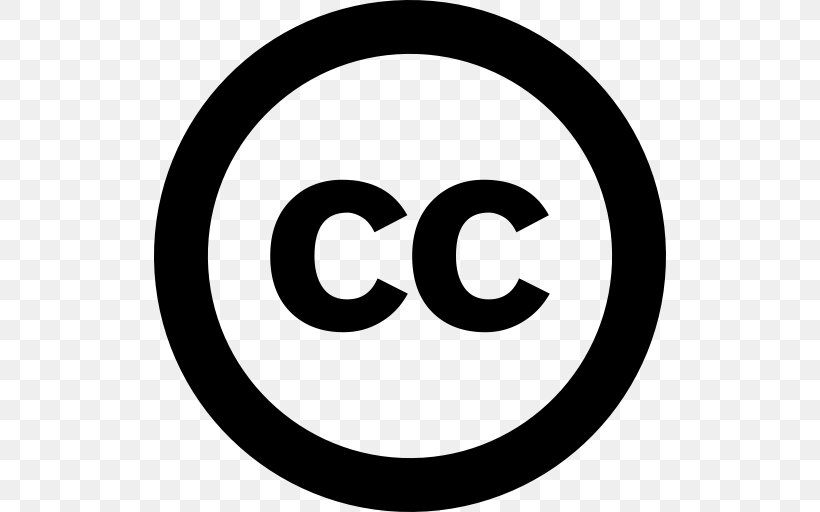 Creative Commons License Copyright Fair Use, PNG, 512x512px, Creative Commons, Area, Attribution, Black And White, Brand Download Free
