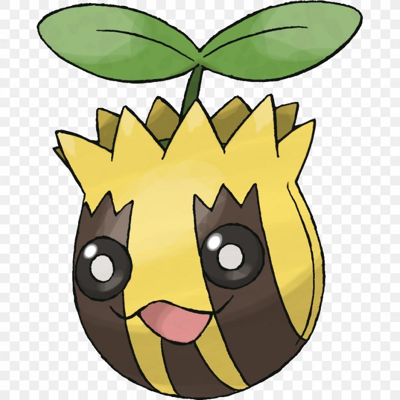 Pokémon X And Y Pokémon Gold And Silver Sunkern Sunflora, PNG, 957x957px, Pokemon Go, Bulbasaur, Food, Fruit, Johto Download Free