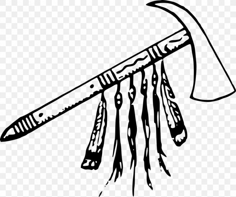 Tomahawk Clip Art Vector Graphics Axe, PNG, 864x720px, Tomahawk, Axe, Blackandwhite, Coloring Book, Drawing Download Free