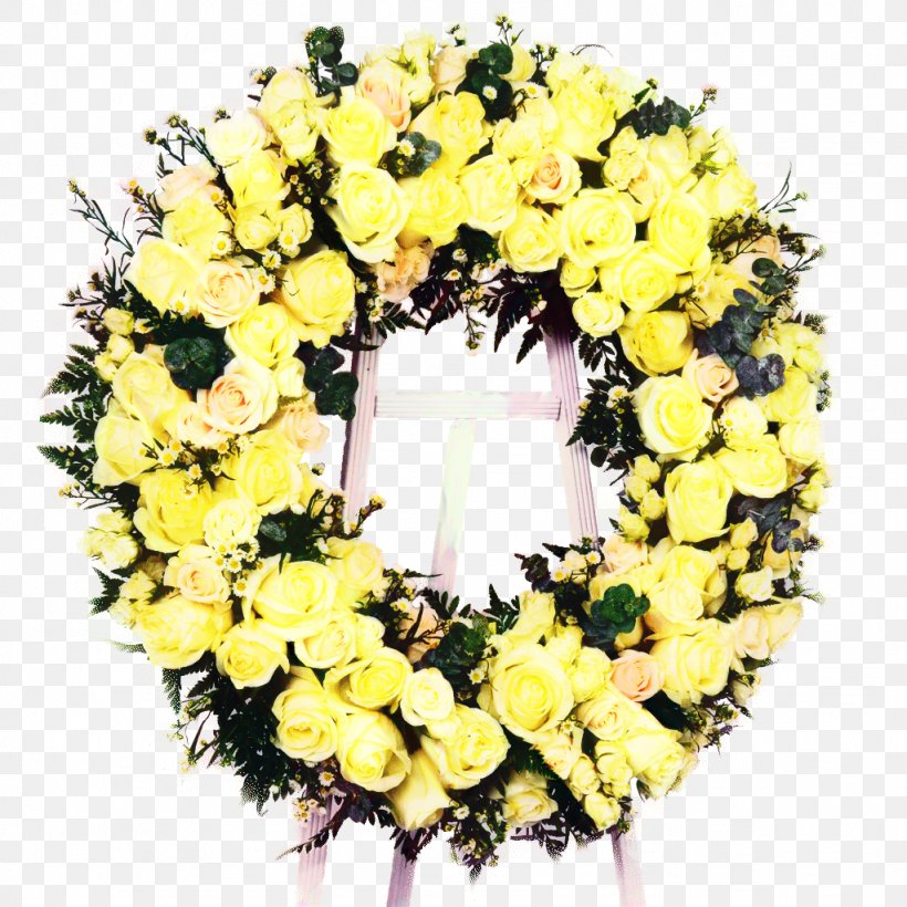 Wreath Funeral Flower Clip Art Floral Design, PNG, 1024x1024px, Wreath, Artificial Flower, Christmas Decoration, Crown, Cut Flowers Download Free