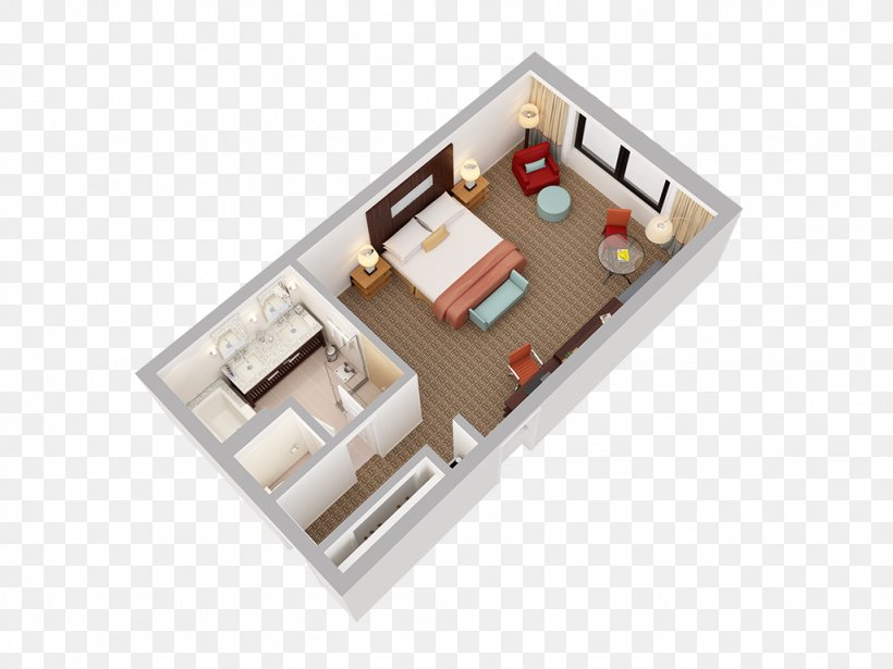 Caribe Hilton La Concha Renaissance San Juan Resort Suite Building 3D Floor Plan, PNG, 1024x768px, 3d Floor Plan, Suite, Building, Cottage, Floor Plan Download Free