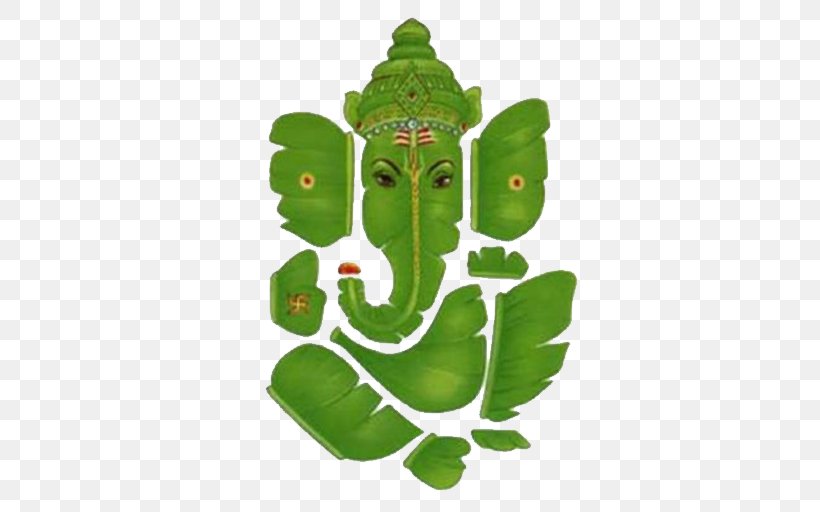 Ganesha Mahadeva Ganesh Chaturthi Parvati Deity, PNG, 512x512px, Ganesha, Aarti, Banana, Banana Leaf, Chaturthi Download Free