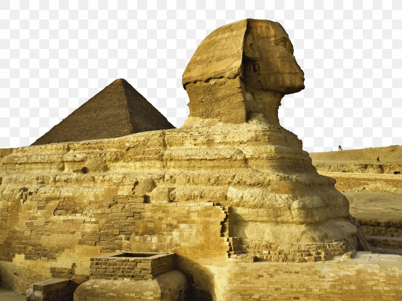 Great Sphinx Of Giza Great Pyramid Of Giza Pyramid Of Khafre Egyptian Pyramids Cairo, PNG, 1600x1200px, Great Sphinx Of Giza, Ancient History, Archaeological Site, Cairo, Egypt Download Free