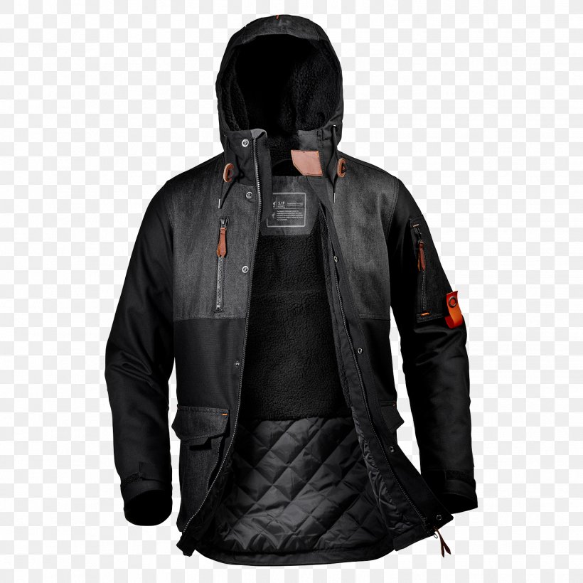 Jacket Helly Hansen Workwear Hoodie Parka, PNG, 1528x1528px, Jacket, Black, Blouson, Clothing, Coat Download Free