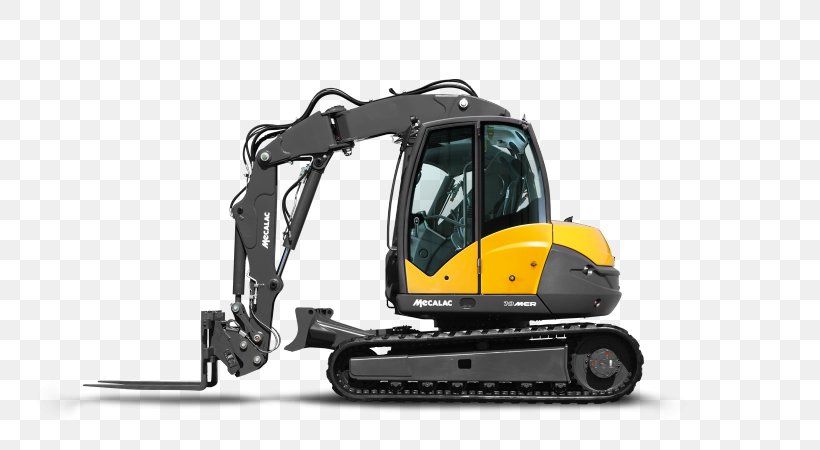Caterpillar Inc. Excavator Groupe MECALAC S.A. Skid-steer Loader Heavy Machinery, PNG, 800x450px, Caterpillar Inc, Backhoe, Backhoe Loader, Bucket, Compact Excavator Download Free