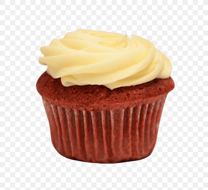 Cupcake Red Velvet Cake Cream Frosting & Icing Muffin, PNG, 750x750px, Cupcake, Baking, Baking Cup, Buttercream, Cake Download Free