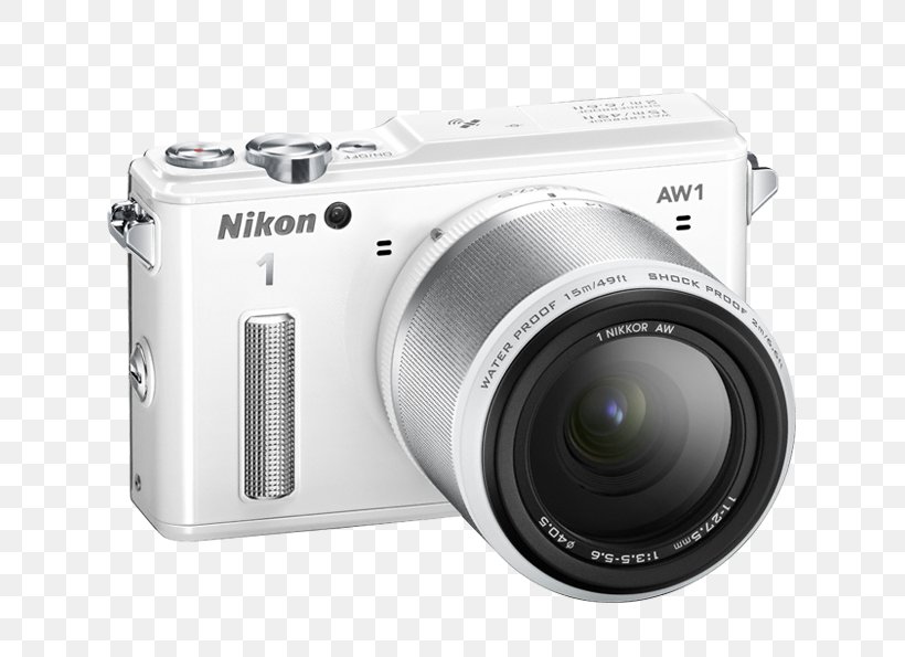 Nikon 1 AW1 Nikon D5300 Mirrorless Interchangeable-lens Camera, PNG, 700x595px, Nikon 1 Aw1, Camera, Camera Accessory, Camera Lens, Cameras Optics Download Free