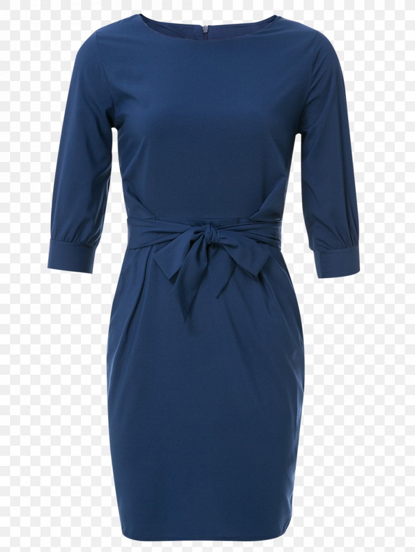 Sheath Dress Fashion Blue Sleeve, PNG, 1000x1330px, Dress, Belt, Bleuviolet, Blue, Boat Neck Download Free