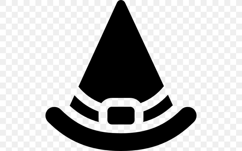 Hat Cone White Clip Art, PNG, 512x512px, Hat, Black And White, Cone, Headgear, White Download Free