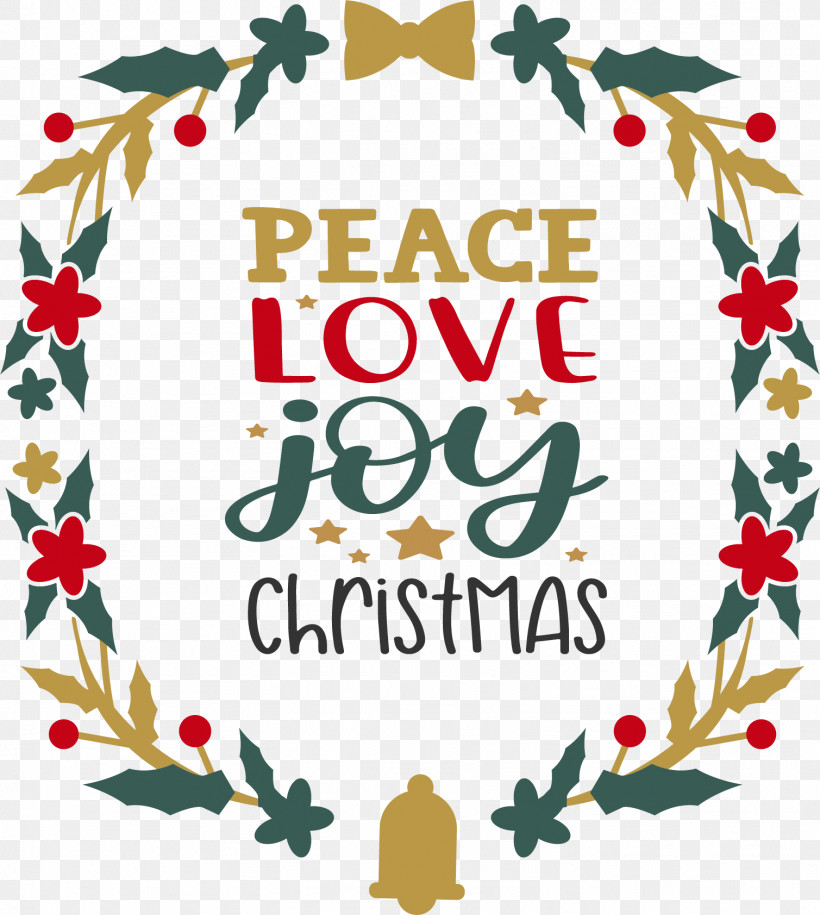 Peace Love Joy Merry Christmas, PNG, 1509x1684px, Merry Christmas, Bauble, Christmas Day, Christmas Tree, Floral Design Download Free