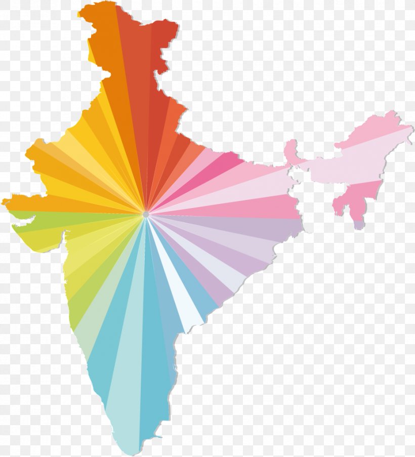 States And Territories Of India Vector Map, PNG, 929x1024px, States And Territories Of India, Contour Line, Flower, Flowering Plant, India Download Free