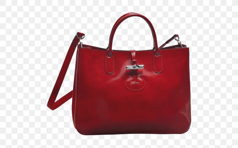 Tote Bag Red Handbag Longchamp, PNG, 510x510px, Tote Bag, Bag, Brand, Fashion Accessory, Handbag Download Free