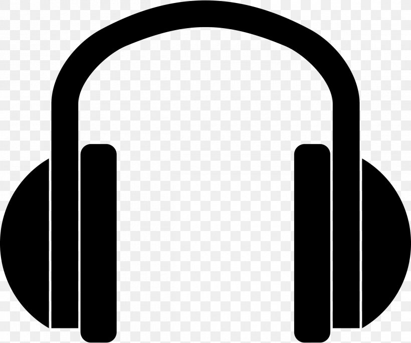 Headphones Clip Art, PNG, 2400x2000px, Headphones, Audio, Audio Equipment, Black And White, Display Resolution Download Free