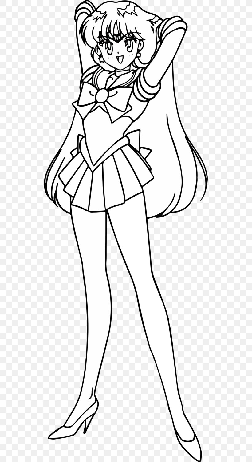 Sailor Mars Sailor Moon Line Art Sailor Mercury Sailor Saturn, PNG, 533x1500px, Sailor Mars, Arm, Art, Artwork, Black Download Free