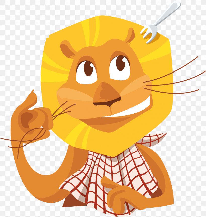 Cartoon Yellow Smile Lion, PNG, 1038x1092px, Cartoon, Lion, Smile, Yellow Download Free