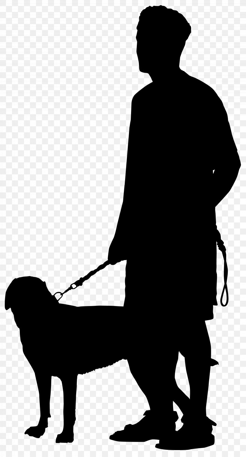 Dog Walking Silhouette Clip Art, PNG, 4315x8000px, Dog, Biting, Black And White, Canidae, Dog Like Mammal Download Free