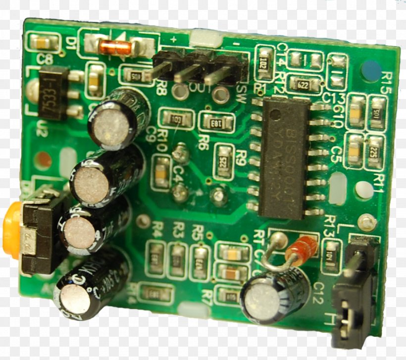 Microcontroller Motion Detection Motherboard Electronics Sensor, PNG, 923x819px, Microcontroller, Arduino, Capacitor, Circuit Component, Computer Component Download Free