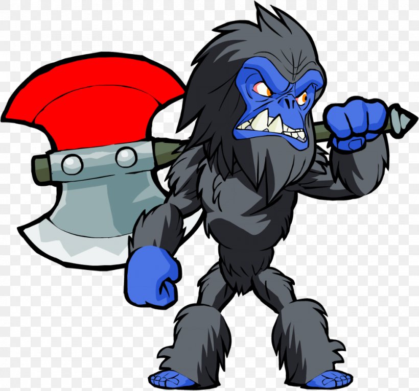 Brawlhalla The Yetee Yeti Legendary Creature Furry Fandom, PNG, 975x911px, Brawlhalla, Fan Art, Fandom, Fictional Character, Furry Fandom Download Free