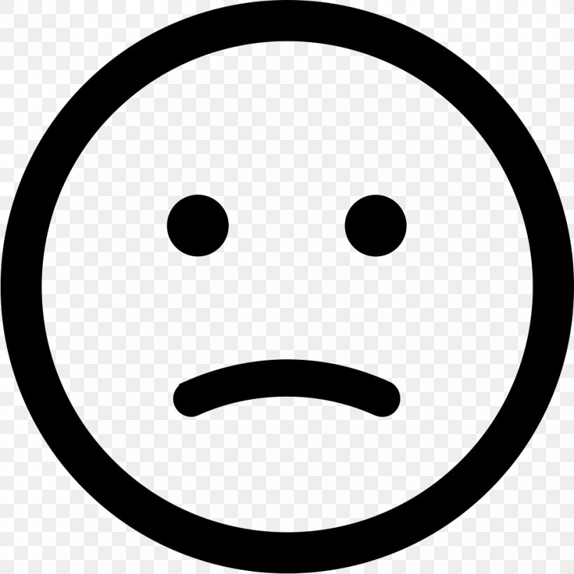 Emoticon Smiley, PNG, 981x981px, Emoticon, Area, Black And White, Crying, Emotion Download Free