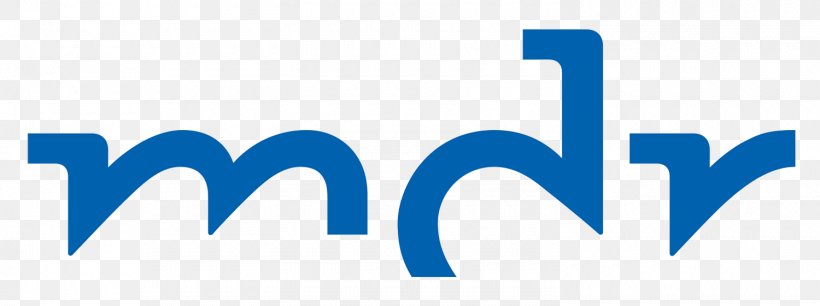 Halle Mitteldeutscher Rundfunk MDR Fernsehen Television Logo, PNG, 1500x560px, 2017, Halle, Ard, Area, Blue Download Free