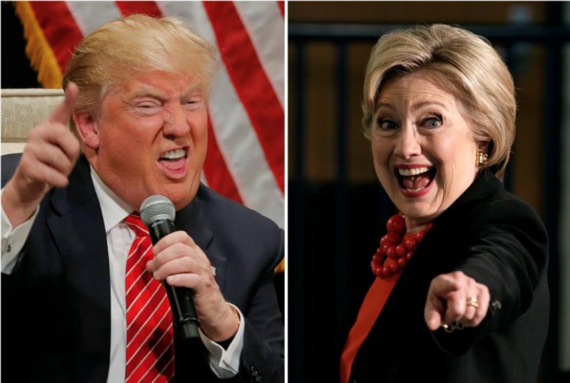 Hillary Clinton Donald Trump United States US Presidential Election 2016 Trump Vs. Clinton, PNG, 1452x976px, Hillary Clinton, Bill Clinton, Candidate, Democratic Party, Donald Trump Download Free