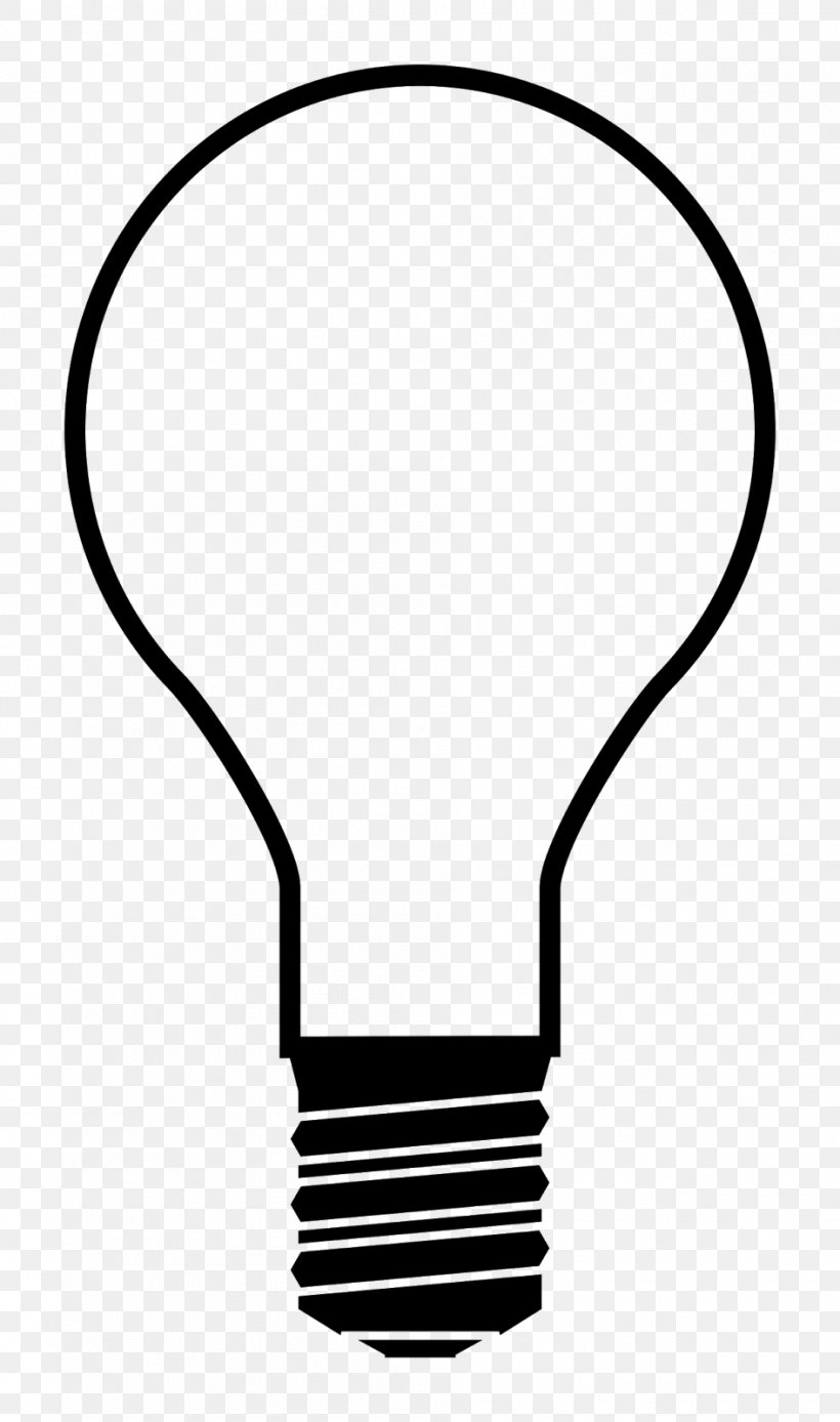 Incandescent Light Bulb Lamp Clip Art, PNG, 945x1600px, Light, Black, Black And White, Color, Drawing Download Free