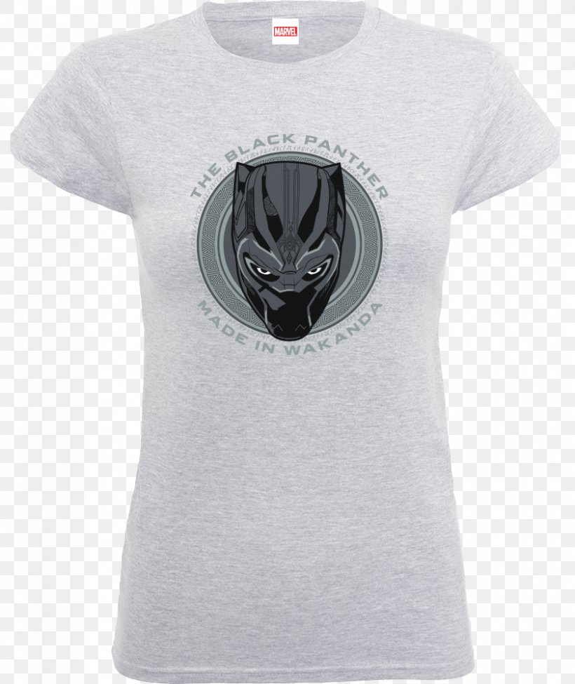 T-shirt Black Panther Wakanda Zavvi Sleeve, PNG, 841x1000px, Tshirt, Active Shirt, Black, Black Panther, Brand Download Free