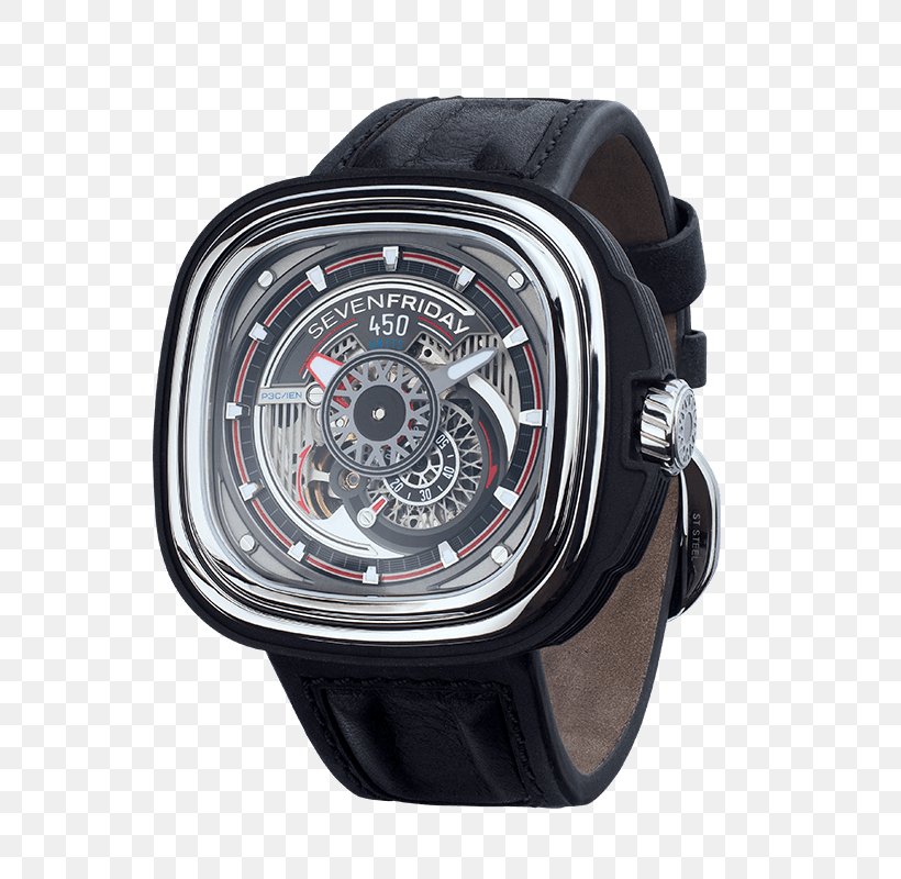 Watch SevenFriday Lockheed P-3 Orion Strap, PNG, 800x800px, Watch, Automatic Watch, Brand, Business, Clock Download Free