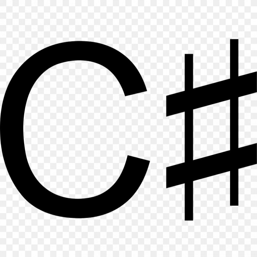 C# Programming Language C++ Object-oriented Programming Computer Programming, PNG, 830x830px, Programming Language, Area, Black And White, Brand, Clojure Download Free