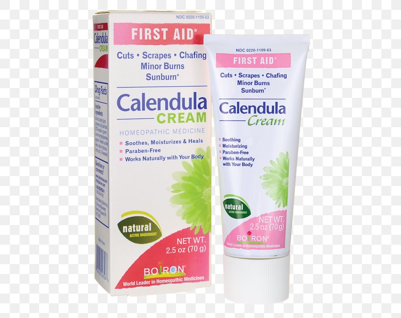 Cream Lotion Calendula Officinalis Calendula Ointment Skin Care, PNG, 650x650px, Cream, Arnica, Boiron, Calendula Officinalis, Calendula Ointment Download Free