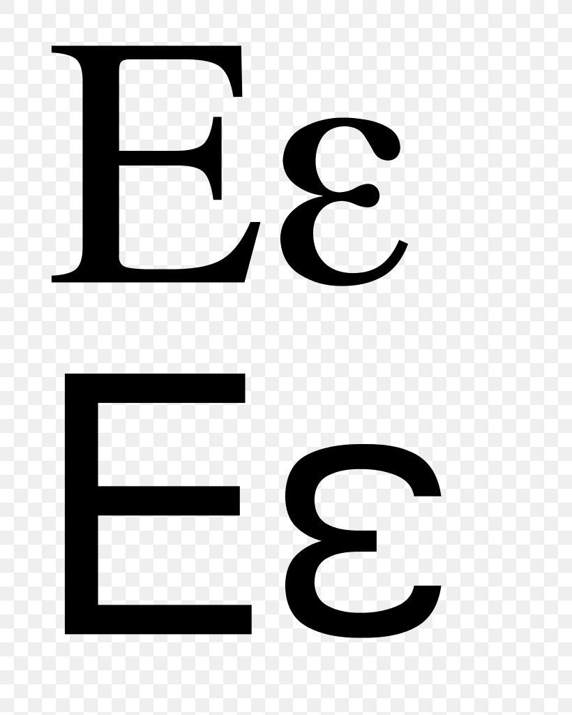 Greek Alphabet Epsilon Letter, PNG, 768x1024px, Greek Alphabet, Alphabet, Area, Beta, Black Download Free