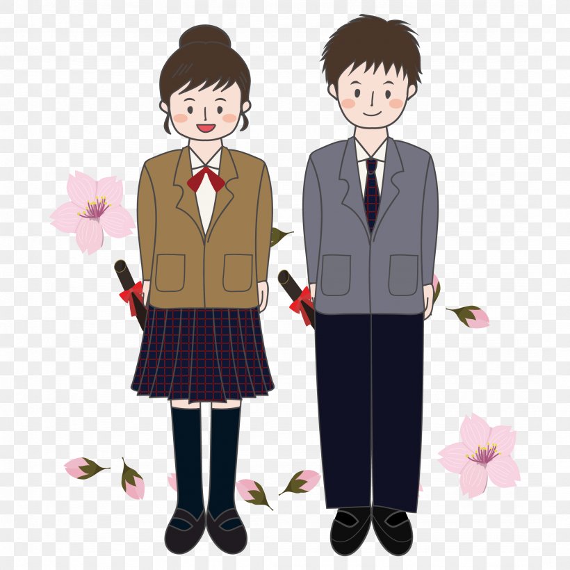 School Uniform Surgery 美容外科学, PNG, 2154x2154px, Watercolor, Cartoon, Flower, Frame, Heart Download Free