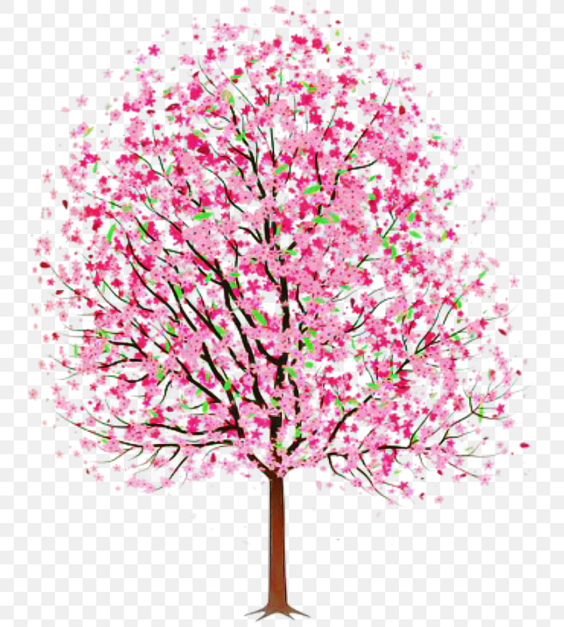 Cherry Blossom, PNG, 754x911px, Pink, Blossom, Branch, Cherry Blossom, Flower Download Free