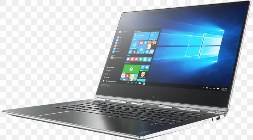 Laptop Lenovo Yoga 910 Intel Core I7 2-in-1 PC, PNG, 1000x555px, 2in1 Pc, Laptop, Computer, Computer Hardware, Dell Xps Download Free