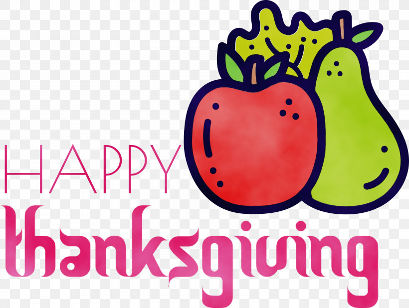 Logo Text Fruit M, PNG, 3000x2262px, Happy Thanksgiving, Fruit, Logo, M, Paint Download Free