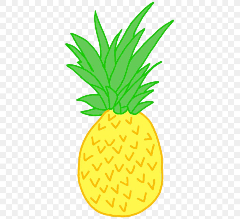 Desktop Wallpaper Pineapple Sticker, PNG, 387x750px, Pineapple, Ananas, Animation, Artwork, Bromeliaceae Download Free