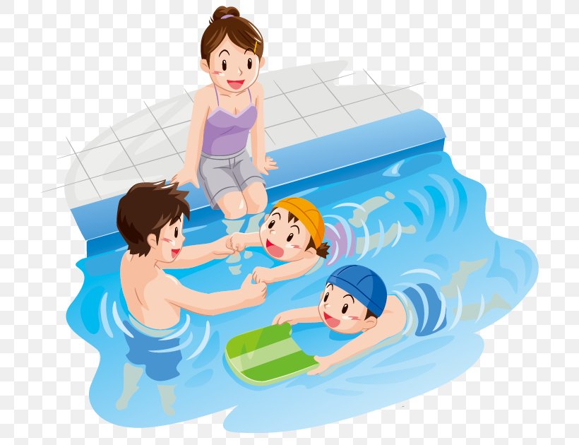 Illustration Swimming Pools Leisure Seaside Resort Swimming Float, PNG, 757x630px, Swimming Pools, Cartoon, Child, Family, Fun Download Free