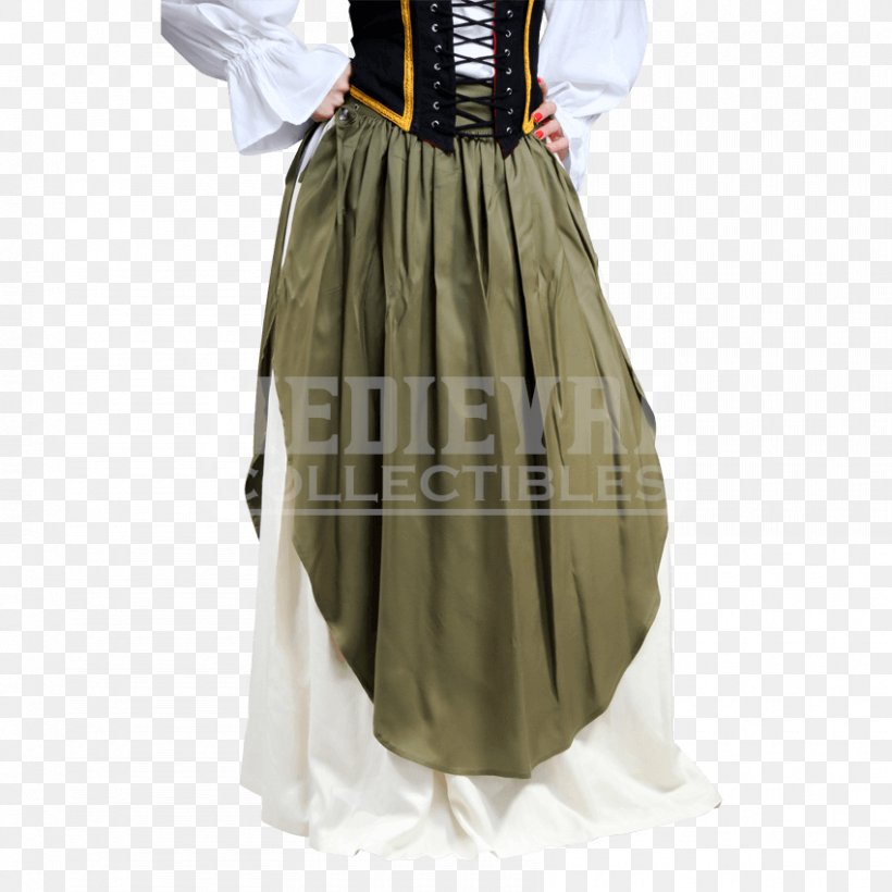 Late Middle Ages Renaissance Skirt Costume, PNG, 850x850px, Middle Ages, Abdomen, Apron, Clothing, Costume Download Free