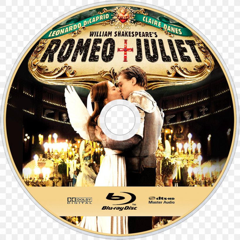 Romeo And Juliet Blu-ray Disc Friar Laurence, PNG, 1000x1000px, Romeo And Juliet, Baz Luhrmann, Bluray Disc, Capulet, Dvd Download Free