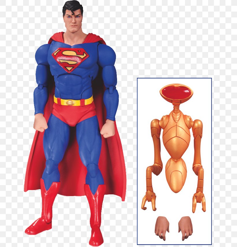 Superman Action & Toy Figures DC Collectibles DC Comics, PNG, 658x854px, Superman, Action Figure, Action Toy Figures, Comics, Costume Download Free