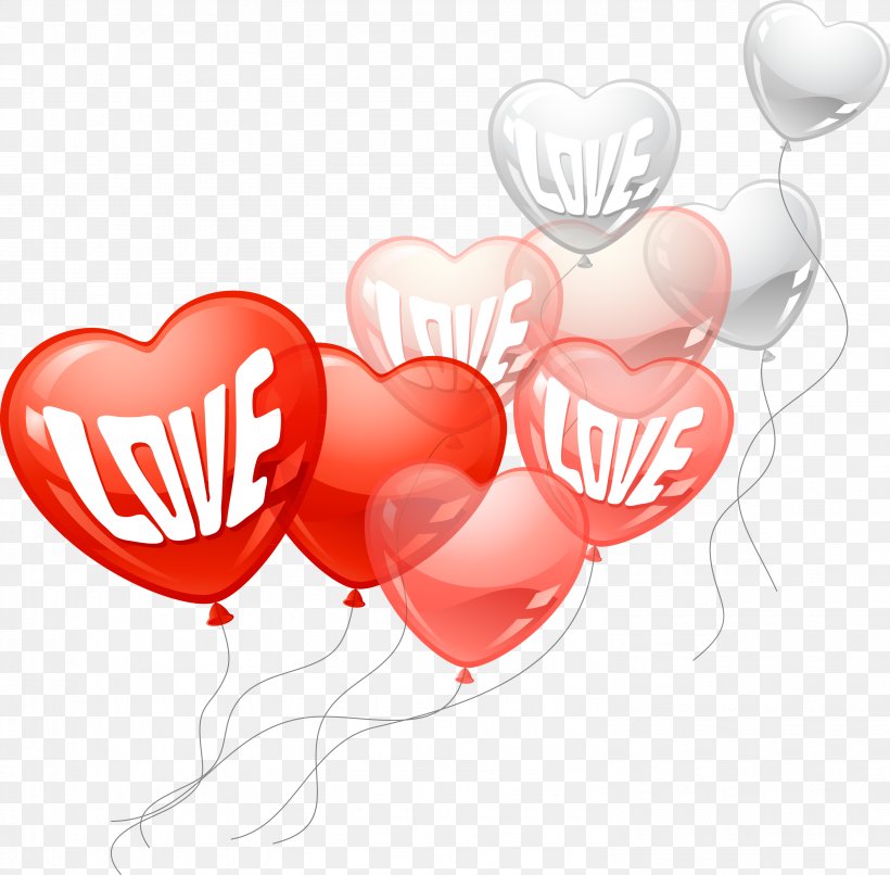 Valentine's Day Heart Love Clip Art, PNG, 2983x2934px, Valentine S Day, Balloon, February 14, Free, Heart Download Free