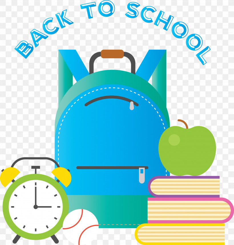 Back To School, PNG, 2864x3000px, Back To School, Area, Cartoon, Green, Line Download Free